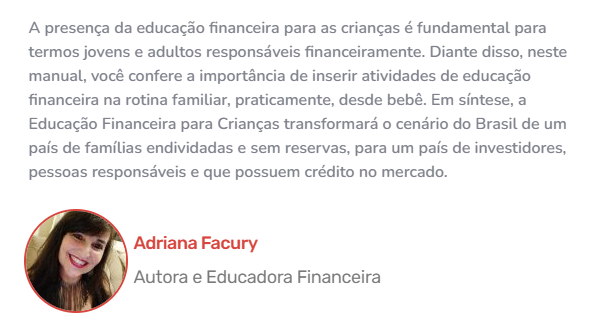 Educação Financeira para Crianças