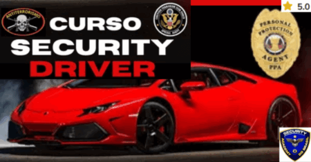 Seja um Motorista de Segurança VIP com Treinamento Internacional + Certificado